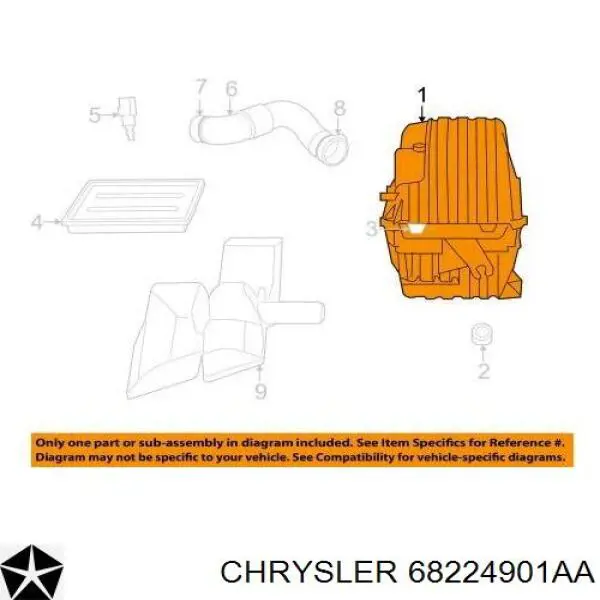 68045121AC Chrysler