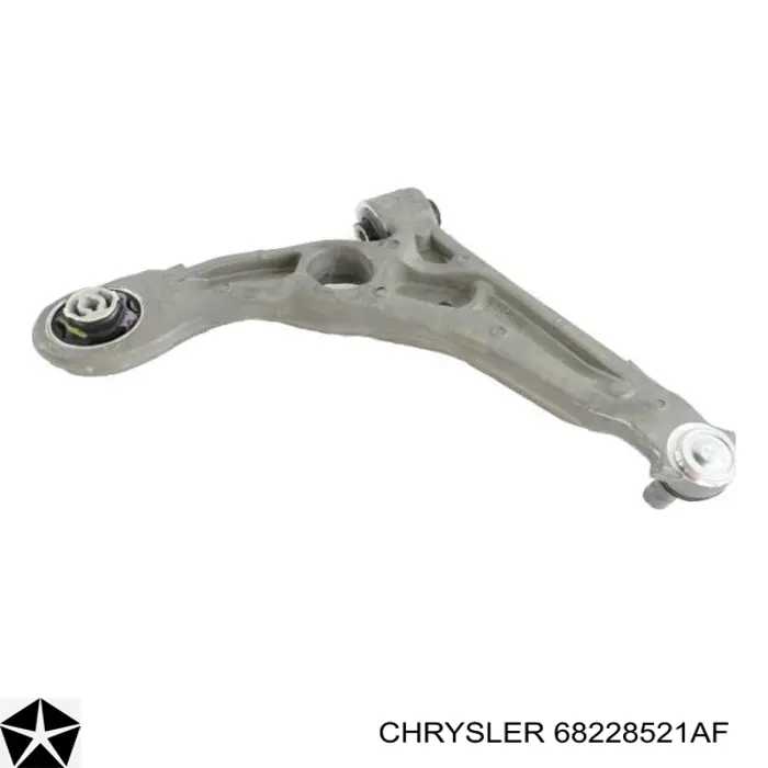 68228521AF Chrysler barra oscilante, suspensión de ruedas delantera, inferior izquierda