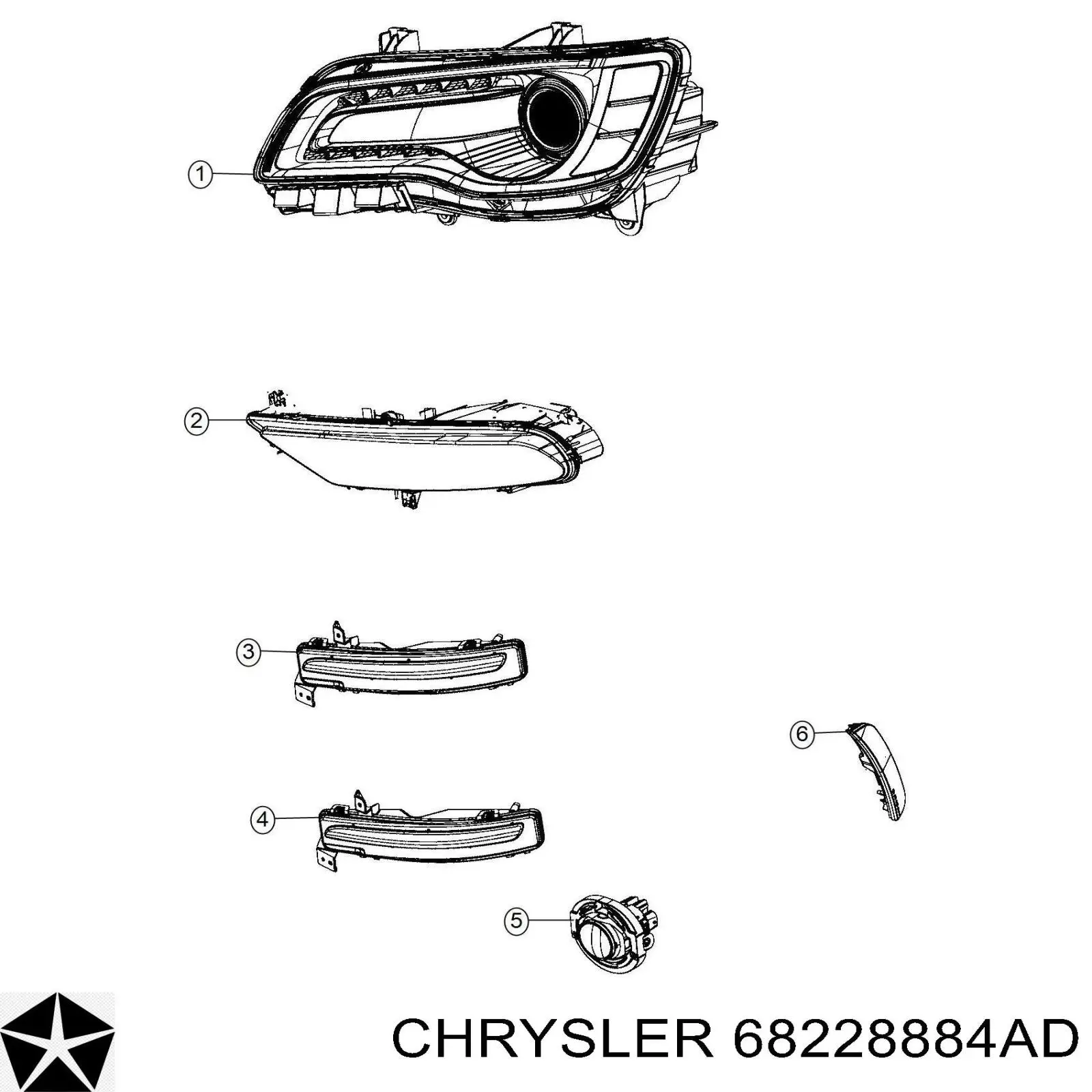 68228884AD Chrysler