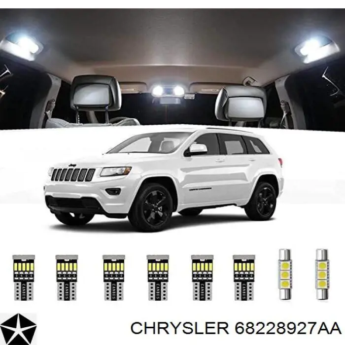 Comprar 68225282AA Chrysler Luz matricula