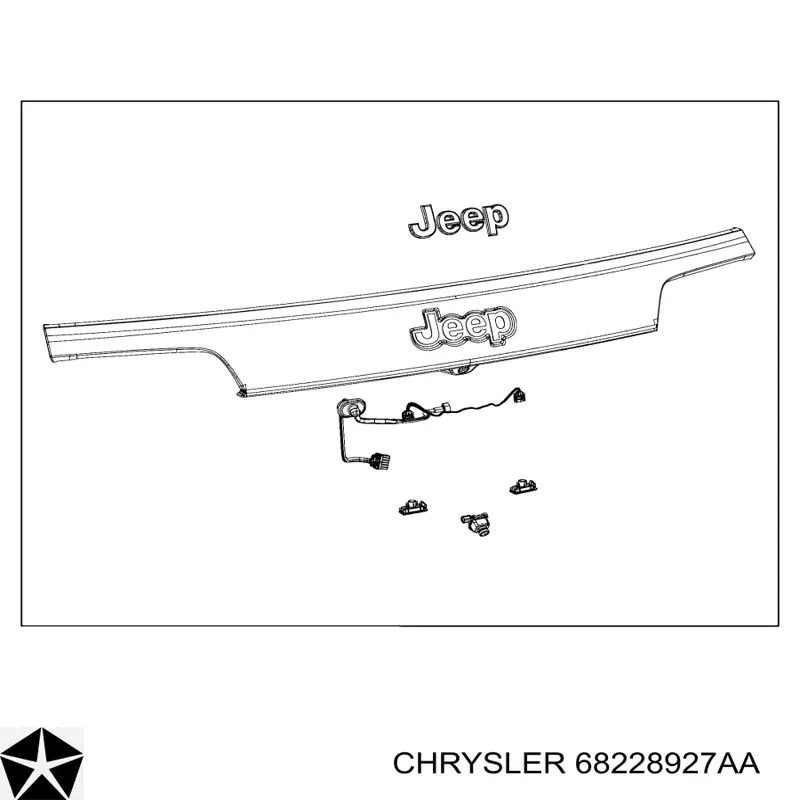 Lampara de matricula Fiat 500 hatchback (312) (2007 - 2026) precio, desde 21,60 EUR