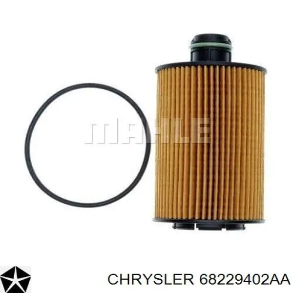 68229402AA Chrysler filtro de aceite