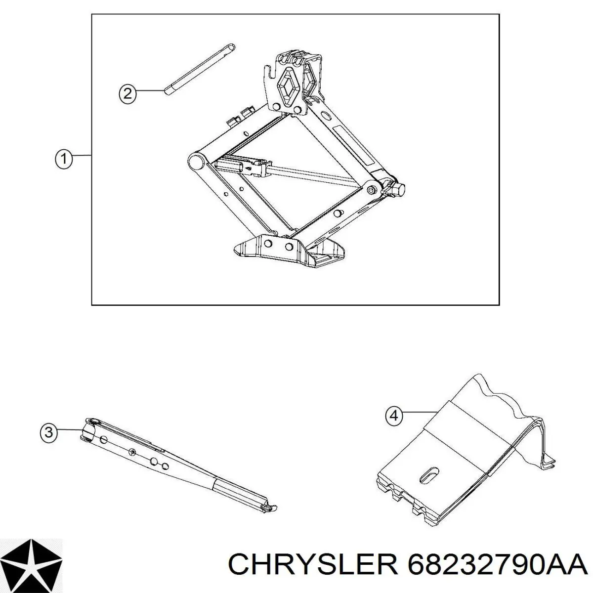 K68232790AA Fiat/Alfa/Lancia