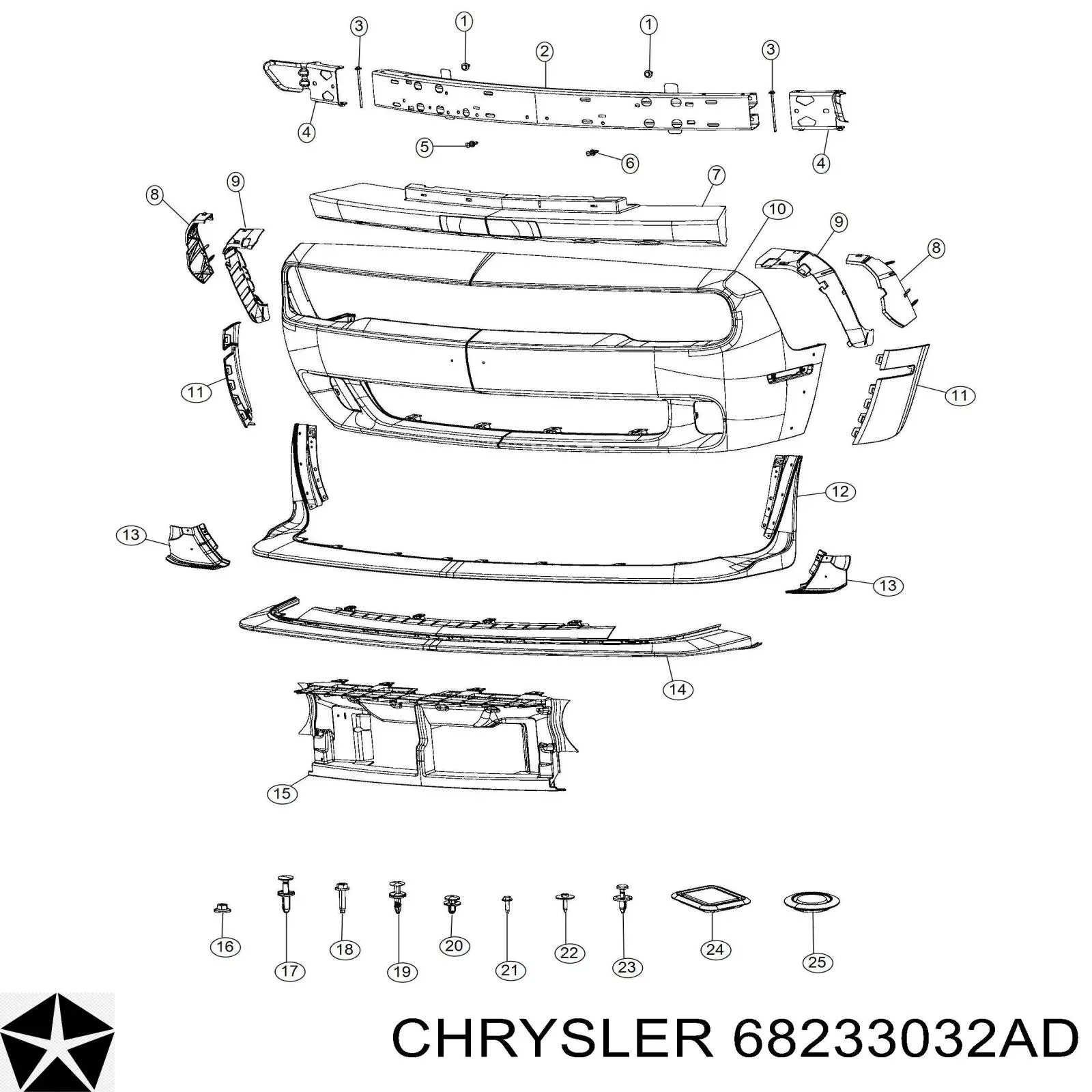 68233032AD Chrysler