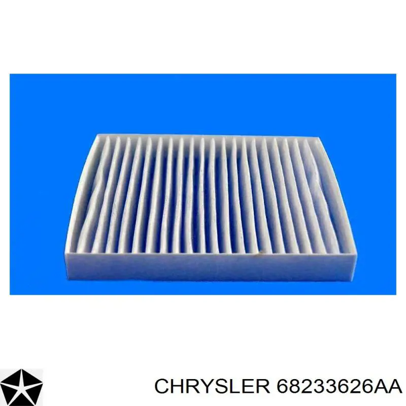 Filtro de cabina Chrysler 68233626AA precio, desde 8,31 EUR