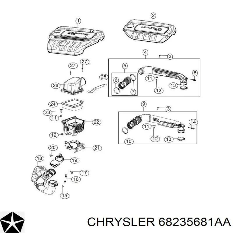 K68235681AA Fiat/Alfa/Lancia