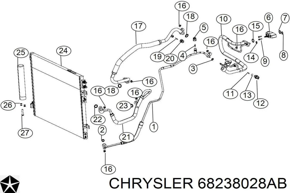 68238028AB Chrysler