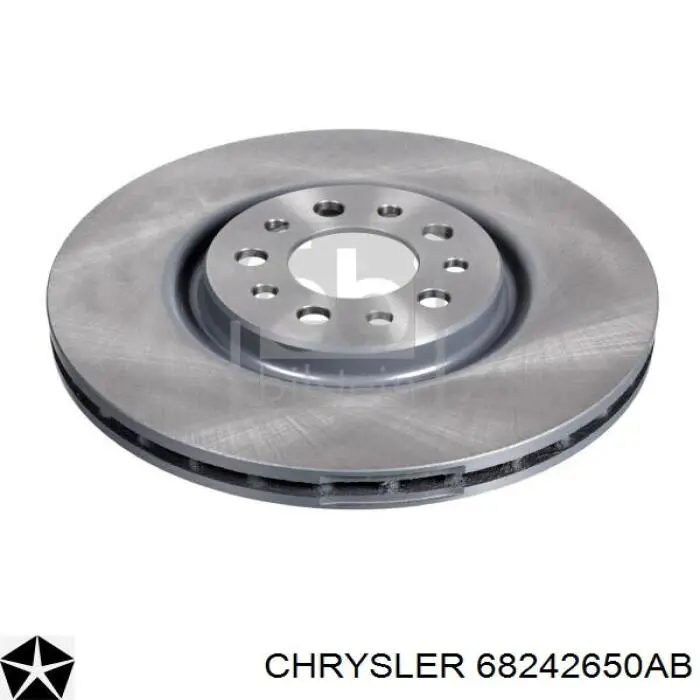 Frenos delanteros Chrysler 68242650AB precio, desde 61,92 EUR