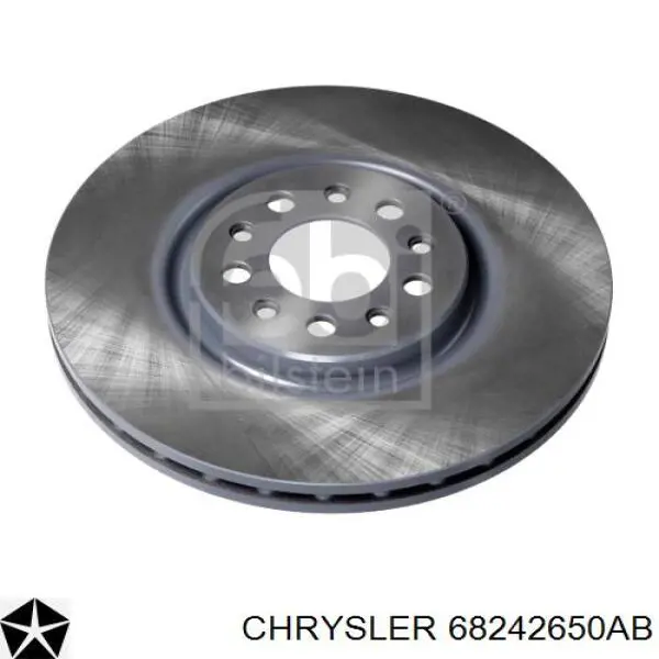 Comprar 68242650AB Chrysler Freno de disco delantero
