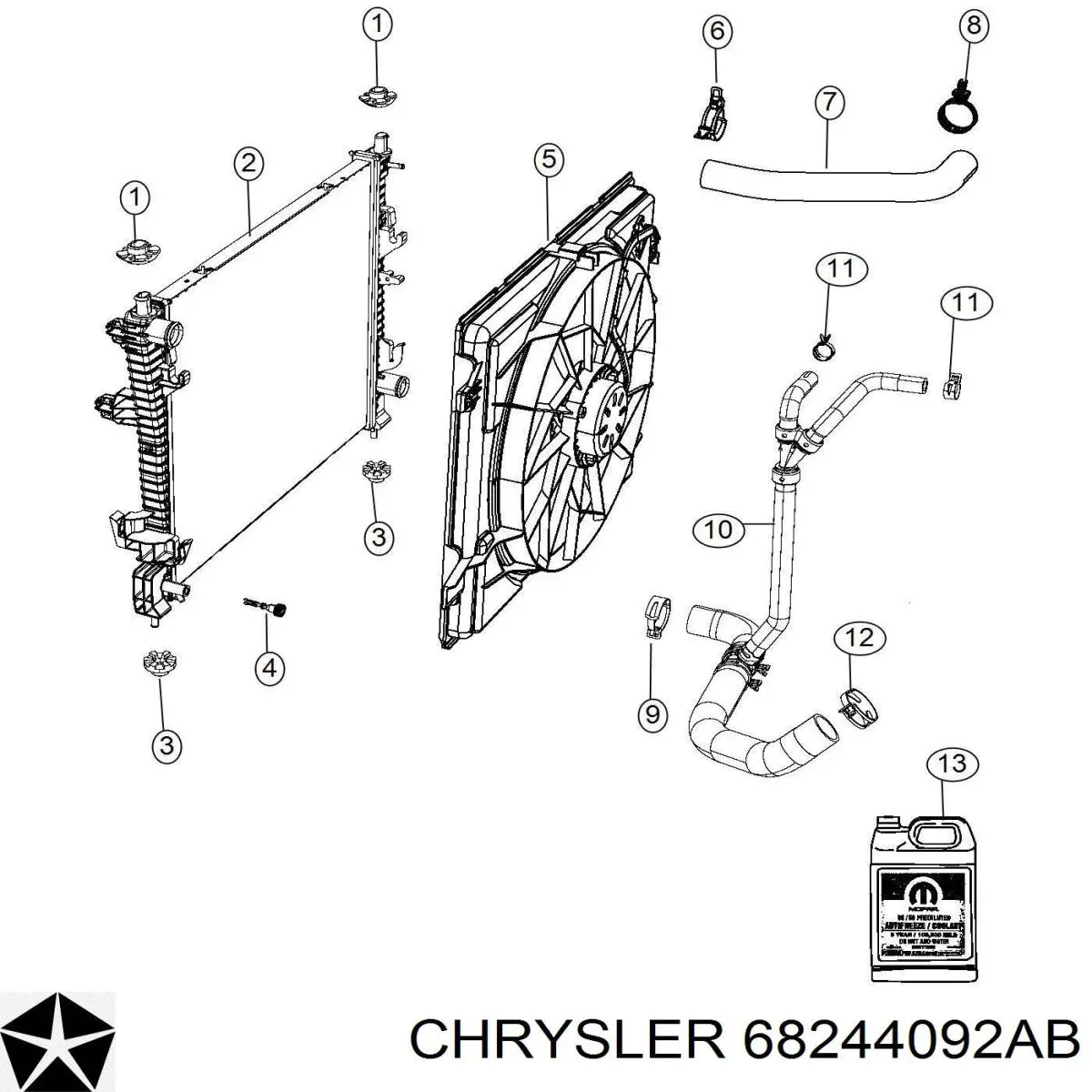 68244092AB Chrysler