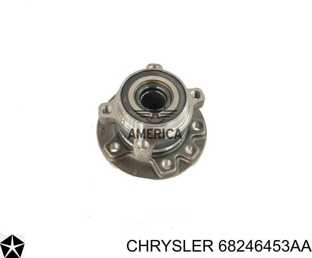 68246453AA Chrysler cubo de rueda delantero