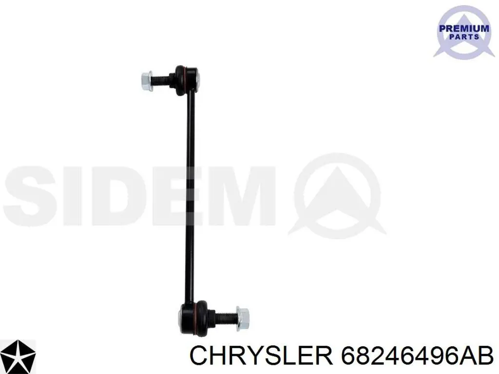 Bieleta estabilizadora delantera Chrysler 68246496AB precio, desde 20,13 EUR