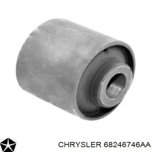 68246746AA Chrysler palanca de soporte suspension trasera longitudinal inferior izquierda/derecha