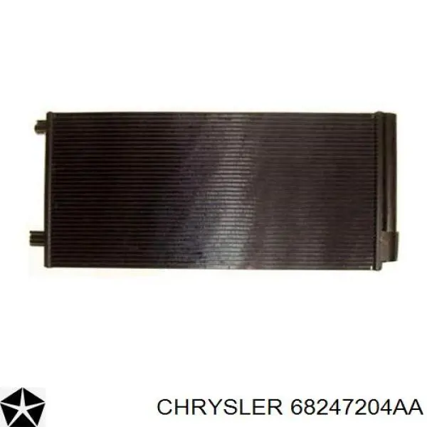 68247204AA Chrysler condensador aire acondicionado