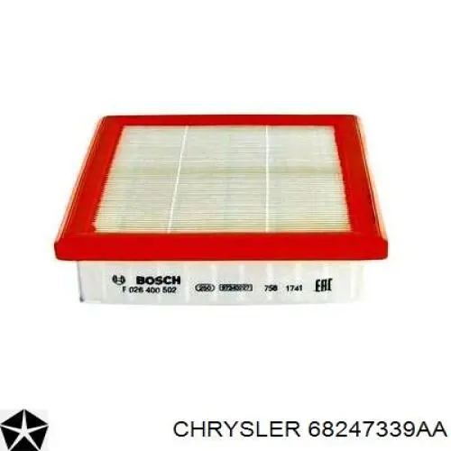 Filtro de aire de motor Chrysler 68247339AA precio, desde 35,63 USD