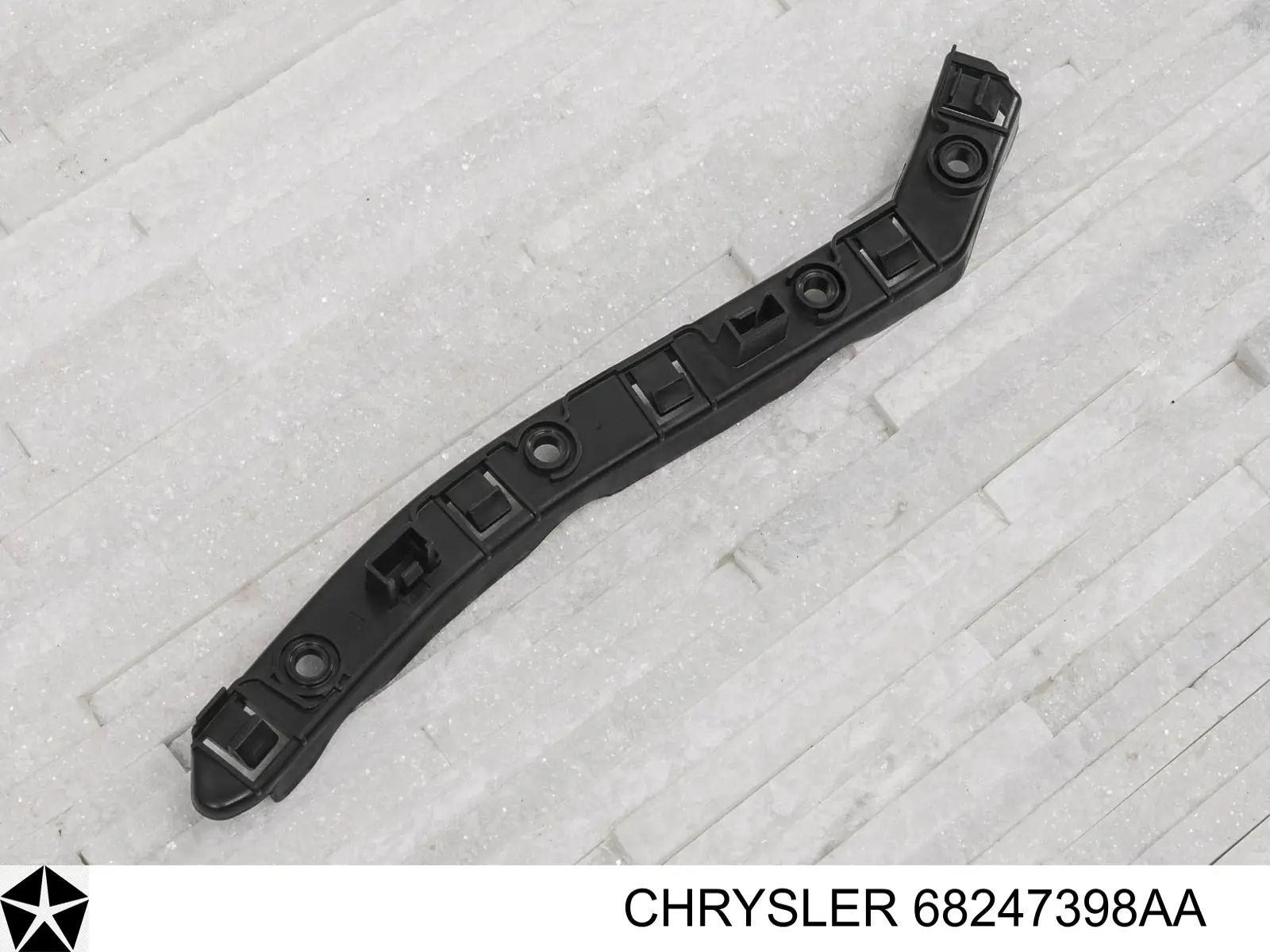 68247398AA Chrysler soporte de parachoques delantero izquierdo