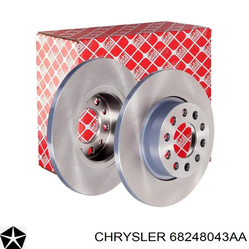 Comprar 68248043AA Chrysler Disco de freno trasero