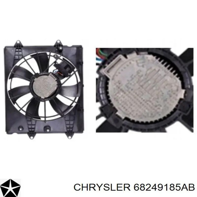 Comprar 68249185AB Chrysler Ventilador de radiador