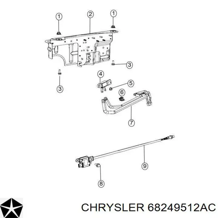 68249512AA Chrysler