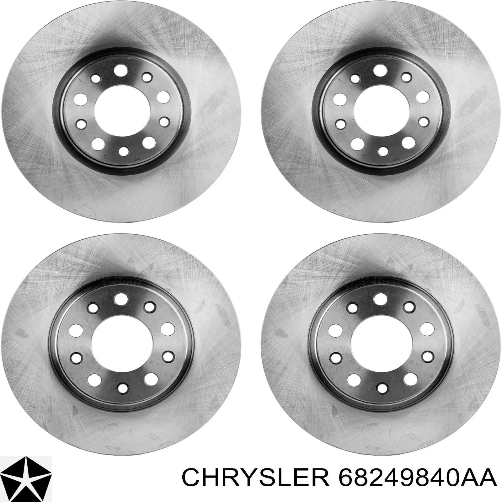 Frenos delanteros Chrysler 68249840AA precio, desde 53,72 EUR