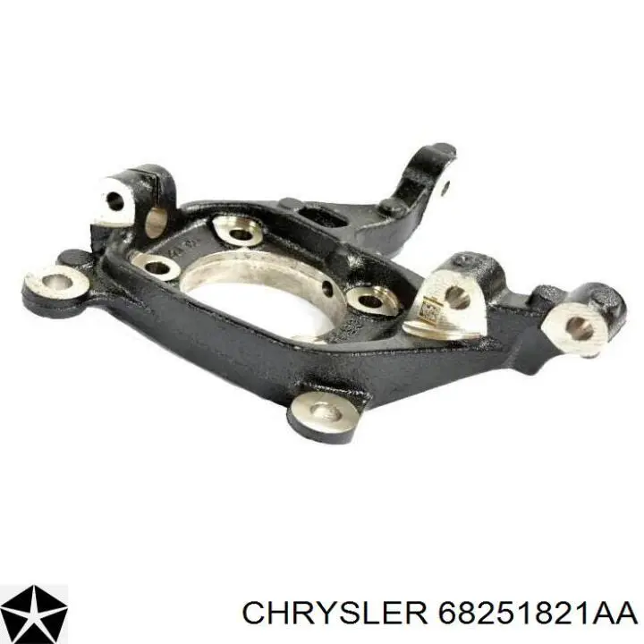 68251821AA Chrysler Mangueta delantera izquierda