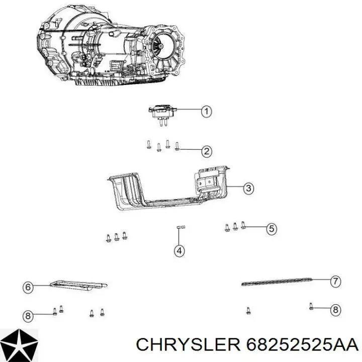 K68252525AA Fiat/Alfa/Lancia