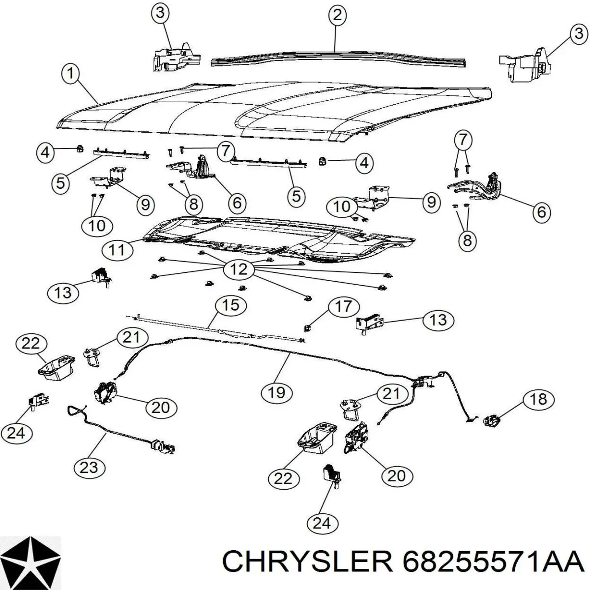 K68420226AA Fiat/Alfa/Lancia