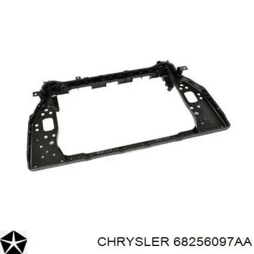 68256097AA Chrysler Soporte de radiador completo (panel de montaje para foco)