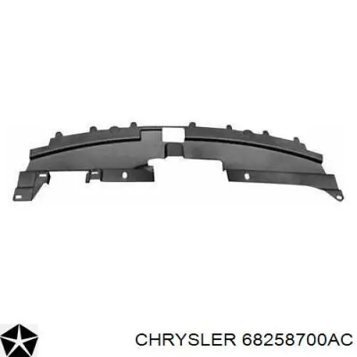 68258700AC Chrysler soporte de parrilla del radiador