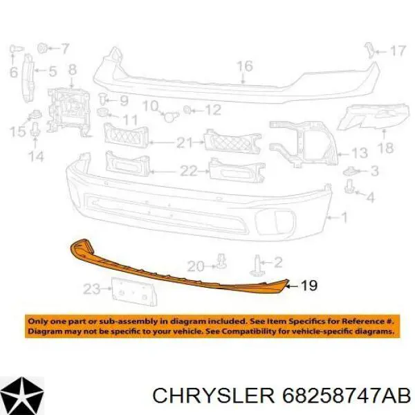 68258747AB Chrysler