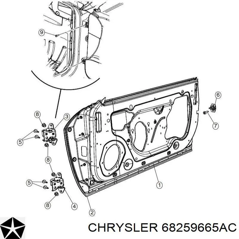 K68259665AA Fiat/Alfa/Lancia