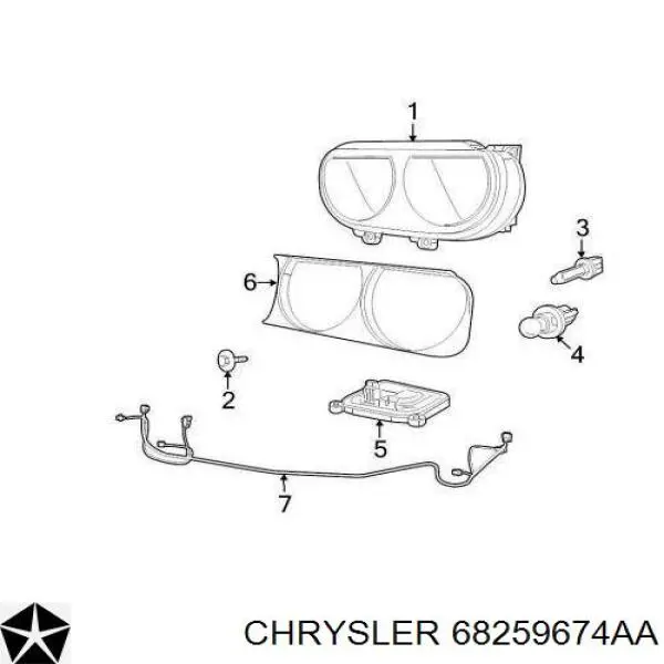 68259674AA Chrysler