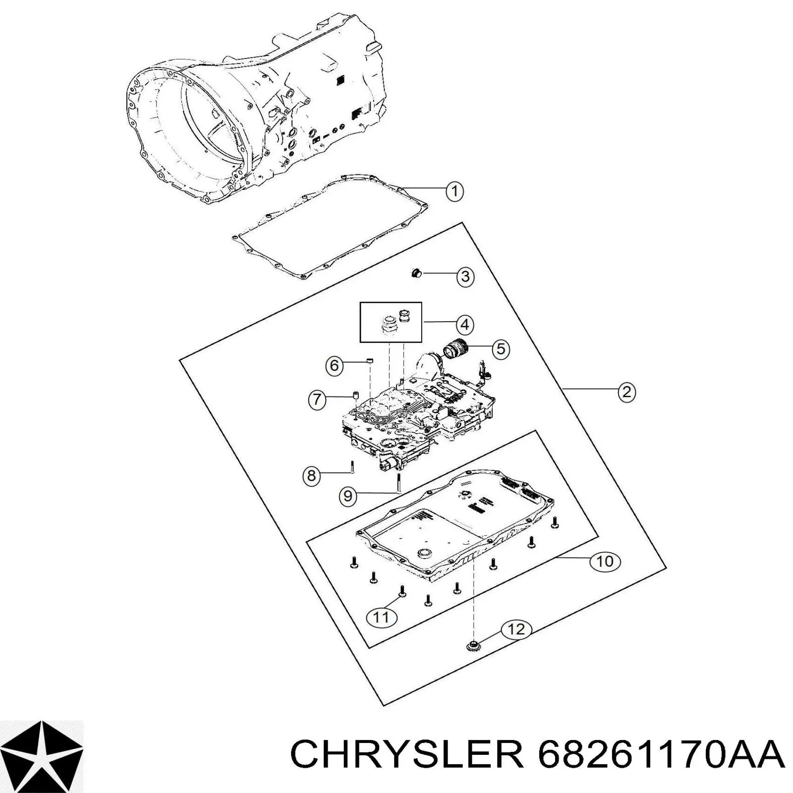 68261170AA ZF Parts