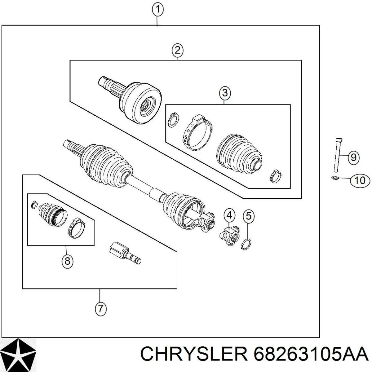 XX68263105AA Market (OEM)