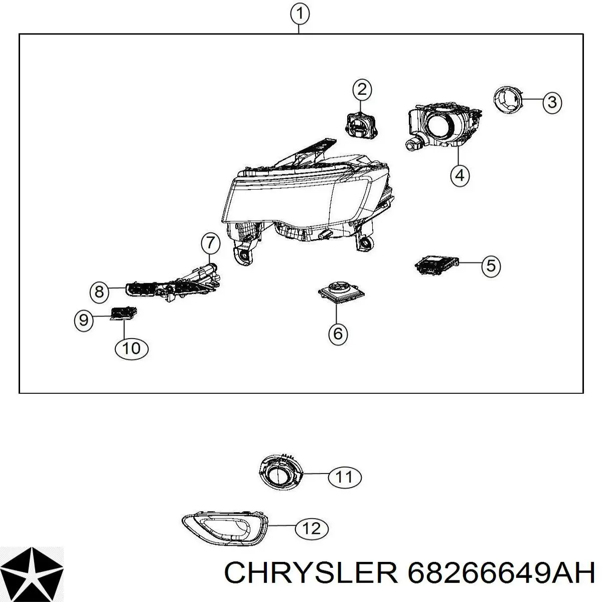 68266649AH Chrysler