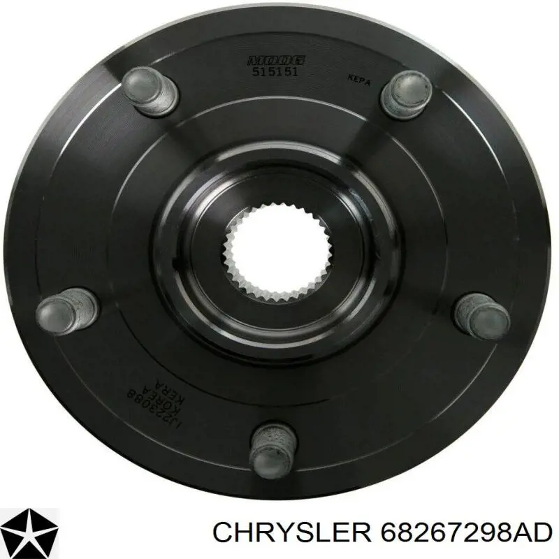 68267298AD Chrysler Cubo delantero