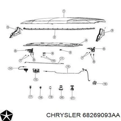 K68467948AA Fiat/Alfa/Lancia