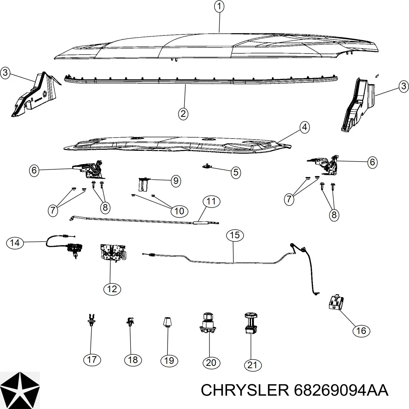 K68269094AB Fiat/Alfa/Lancia