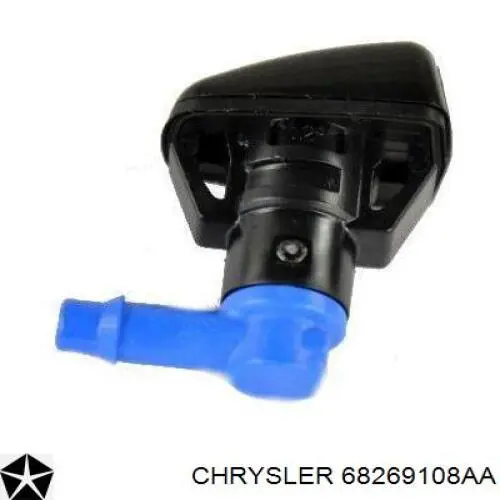 68269108AA Chrysler tobera de agua regadora, lavado de parabrisas