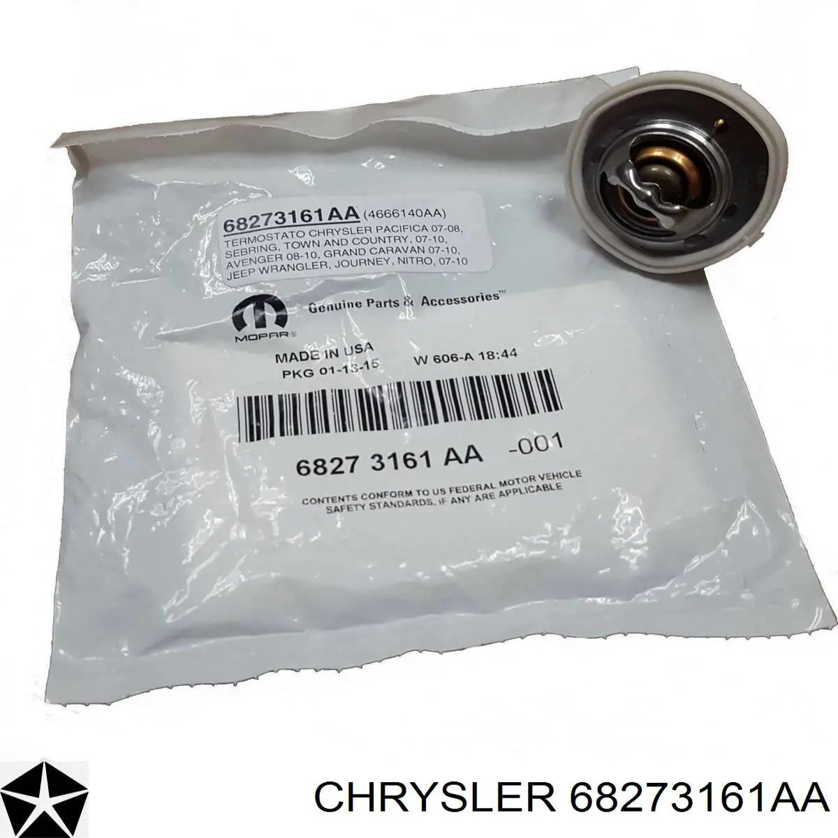 Termostato Chrysler 68273161AA precio, desde 17,67 EUR