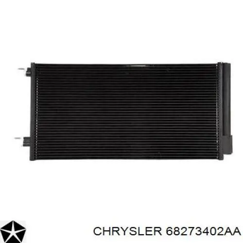 68273402AA Chrysler condensador aire acondicionado