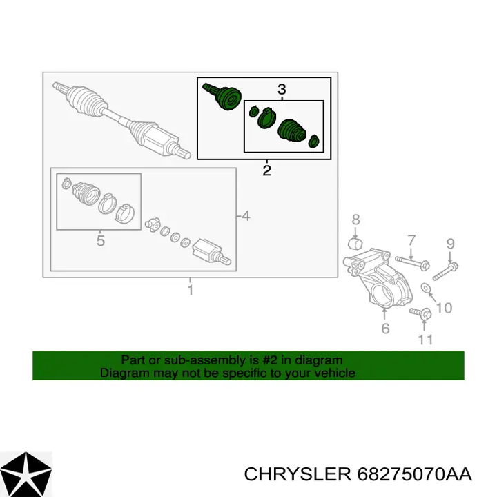 XX68275070AA Market (OEM)