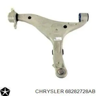 68282728AB Chrysler barra oscilante, suspensión de ruedas delantera, inferior derecha