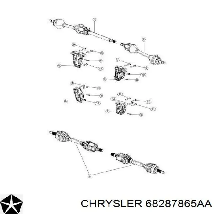 K68287865AA Fiat/Alfa/Lancia