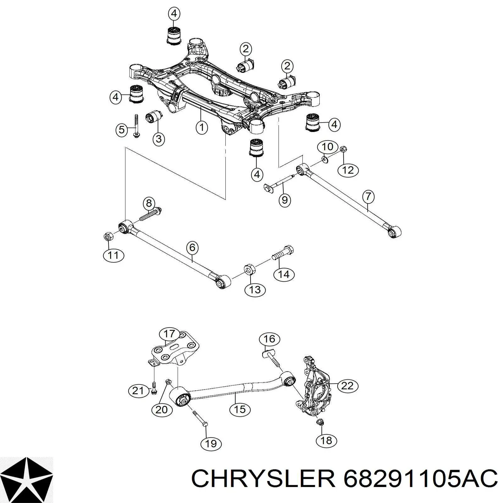 68291105AC Chrysler