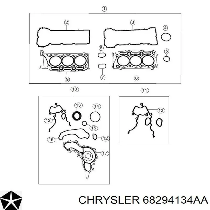 68294134AA Chrysler