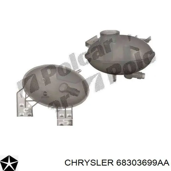 68303699AA Chrysler vaso de expansión