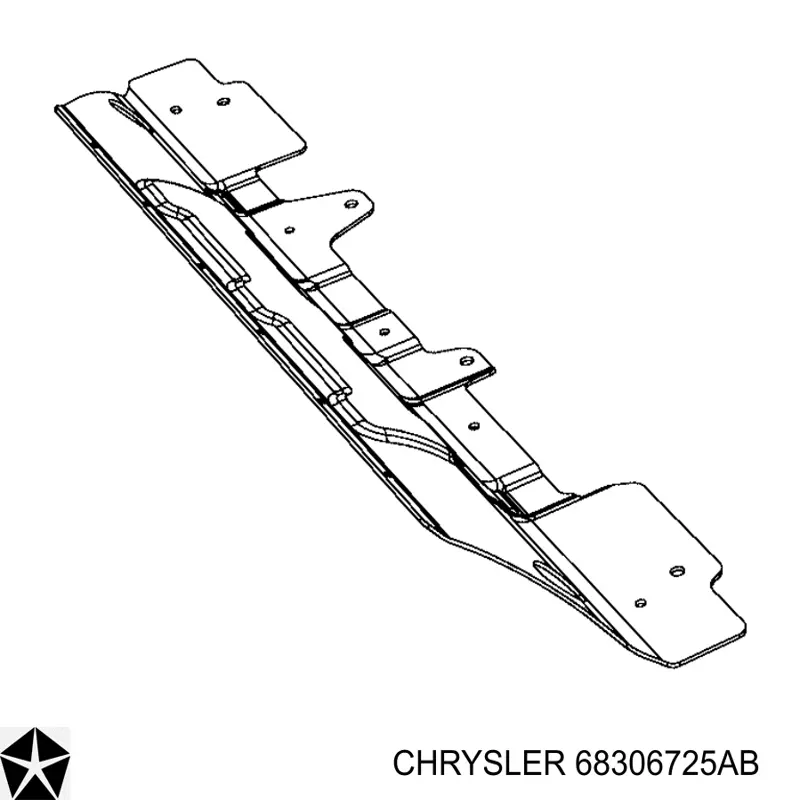 K68306725AB Fiat/Alfa/Lancia Protector paragolpes