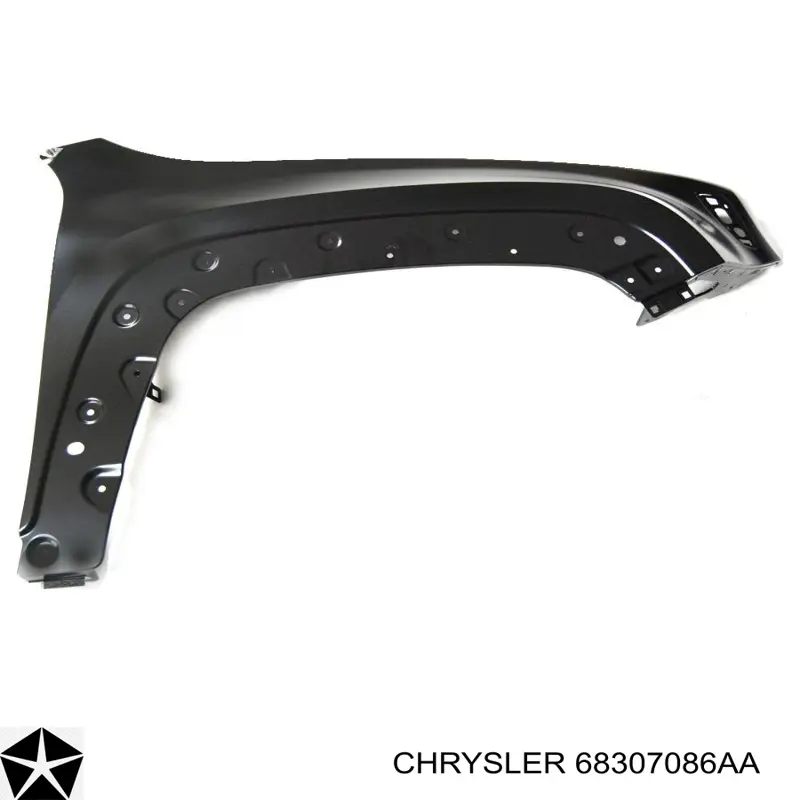 Guardabarros delanteros derecho Chrysler 68307086AA precio, desde 57,22 EUR