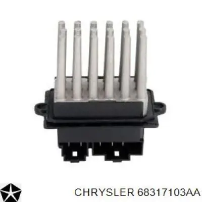 Comprar 68317103AA Chrysler Resistencia del motor del ventilador del aire acondicionado